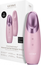Énergiseur oculaire 6-en-1 Geske avec application (rose)