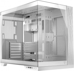 Boîtier PC Volcano panorama midi blanc