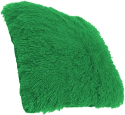 Ag654e housse de coussin décoratif verte