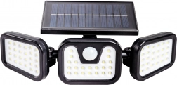 Lampe LED solaire de jardin avec capteur de mouvement et 4 modes