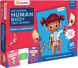 Playshifu My Super Human Body – le corps humain, kit éducatif magnétique