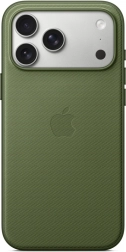 Étui en textile TechWoven avec MagSafe pour iPhone 17 Pro Max – vert