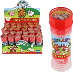 Bublifuk Mes premiers animaux 50 ml – boîte de 30 pcs
