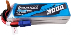 Batterie LiPo Gens Ace 3000 mAh 22,2 V 60C avec connecteur EC5