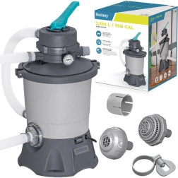 Pompe de filtration à sable Bestway 3596 l/h pour piscines