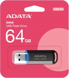 Clé USB ADATA C906 64 Go USB 2.0 noire