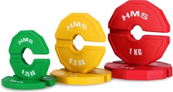 Disques fractionnels progressifs HMS TSN50 2 × 0,5 kg