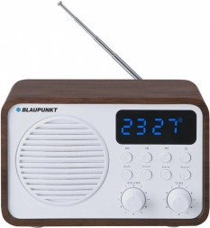 Radio portable FM PLL Bluetooth SD/USB/AUX/Clock/Alarm avec batterie