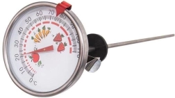 Thermomètre de stérilisation en acier avec sonde 28 cm