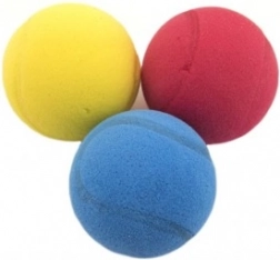 Balle en mousse pour soft tennis 7 cm