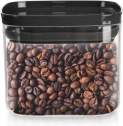 Boîte de rangement carrée avec couvercle et joint en silicone 700 ml