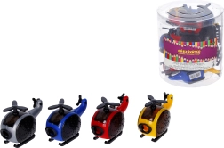 Taille-crayon avec réservoir en forme d’hélicoptère