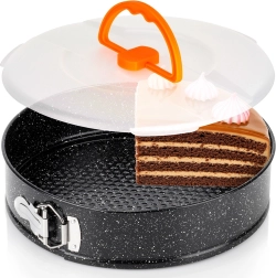 Moule à gâteau démontable avec couvercle 28 cm