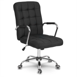 Fauteuil de bureau Benton – Noir
