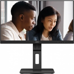 Moniteur AOC 21,5" VA avec pivot, HDMI/DP et haut-parleurs