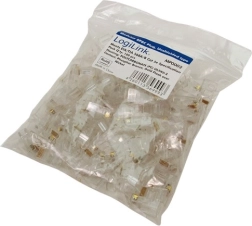 Connecteurs RJ45 CAT5 non blindés 8P8C – lot de 100 pièces