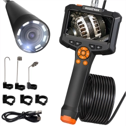 Caméra endoscopique d’inspection Bigstren 5 m avec écran Full HD IP67