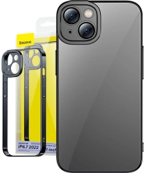 Ensemble Baseus Glitter avec coque transparente et verre trempé pour iPhone 14 Plus