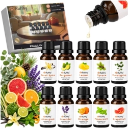 Set d’huiles parfumées RUHHY 10 × 15 ml - 10 pièces