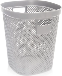 Corbeille de bureau grise 12,5 l