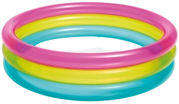 Piscine gonflable pour enfants arc-en-ciel 86 × 25 cm INTEX