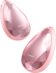 Ocoopa UT3041 chauffe-mains double de poche 2×2000 mAh, USB‑C, rose