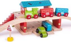 Grande Station Gare au-dessus de la Route Jouet