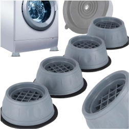 Patins antivibrations et antidérapants pour lave-linge et lave-vaisselle, lot de 4