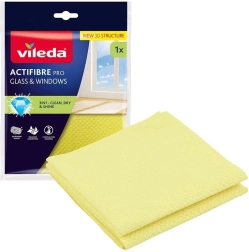Vileda Actifibre Pro chiffon pour verre et fenêtres - 1 pièce