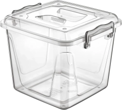 Boîte de rangement MULTI carrée basse 8,5 l