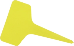 Étiquettes et plaquettes pour identifier les plantes - ensemble de 10 pcs - jaune