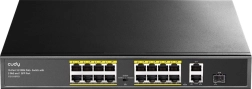 Commutateur 16 ports PoE+ avec 1 SFP