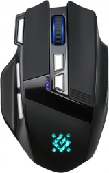 Souris de jeu sans fil DEFENDER Knight, 3200 DPI, 8 boutons, noire