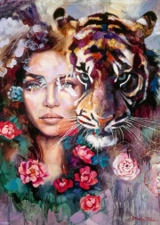 Puzzle 1000 pièces Cœur indomptable