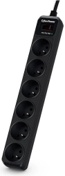 Parafoudre CyberPower 6 prises, 1,8 m
