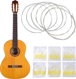 Cordes en nylon pour guitare classique Alice - ensemble de 6 pièces