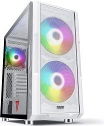 Boîtier PC VOLCANO AMIRANI ARGB blanc