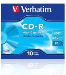 CD-R 40x 80MB 10P JC Protection Supplémentaire 43428