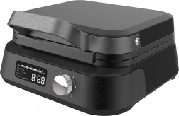 gaufrier Máltec avec réglage de puissance et écran LCD 2200 W