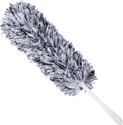 Plumeau antistatique en microfibre 55 cm