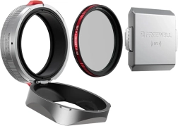 Pare-soleil Freewell pour FUJI X100 avec CPL intégré et filtre Black Mist (argent)