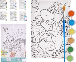 Peinture par numéros pour enfants avec cadre
