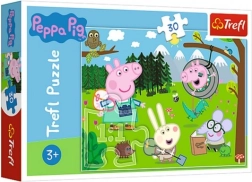 Puzzle Trefl Peppa Pig Aventure en forêt 30 pièces