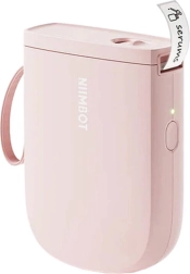 Imprimante d’étiquettes portable rose Niimbot D11H