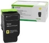 Toner jaune LEXMARK 78C2XYE, rendement extra élevé