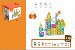 Jeu de construction magnétique pour enfants 139 pièces
