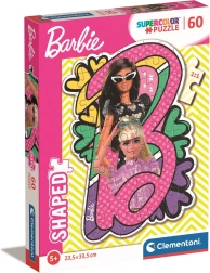 Puzzle 60 pièces – BARBIE façonné par Clementoni