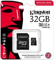 Carte mémoire microSD industrielle 32 Go UHS‑I Class 10