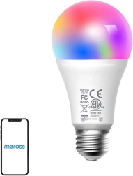 Ampoule LED intelligente Meross MSL120 avec Wi‑Fi et compatibilité HomeKit