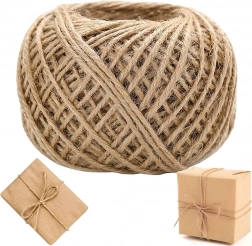 Ficelle de jute 30 m brun naturel